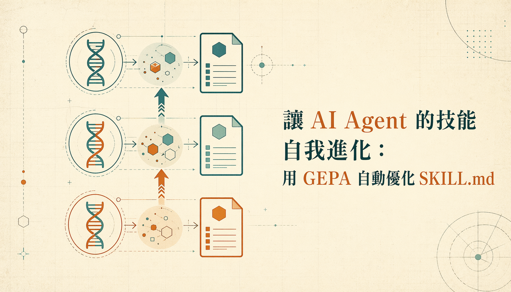 讓 AI Agent 的技能自我進化：用 GEPA 自動優化 SKILL.md